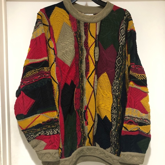 COOGI | Sweaters | Vintage 9s Coogi Sweater Biggie Rap Large Cosby ...